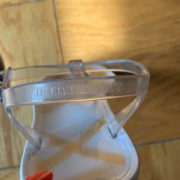 Burberry rubber sandals - Picture 4 of 4